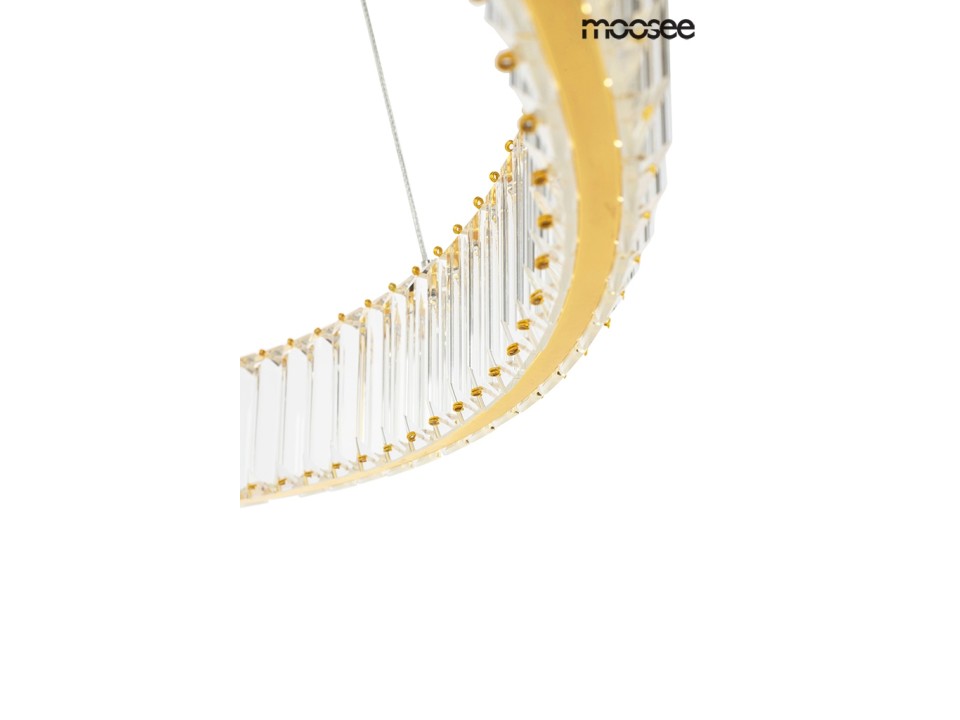 MOOSEE lampa wisząca LIBERTY 80 złota - Moosee